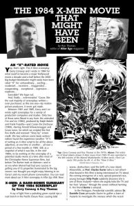 1984 X-Men Film