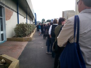 Supanova Perth 2009 Queue