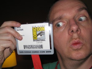 Kris at Comic-Con 2009
