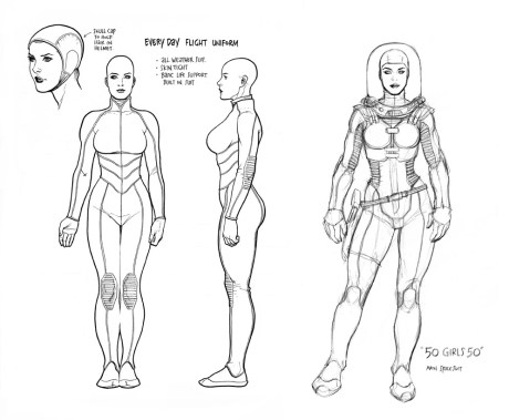 Frank Cho Character Designs
