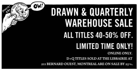 Drawn and Quarterly Web Sale
