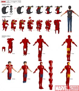 Iron Man Armored Adventures Sketch