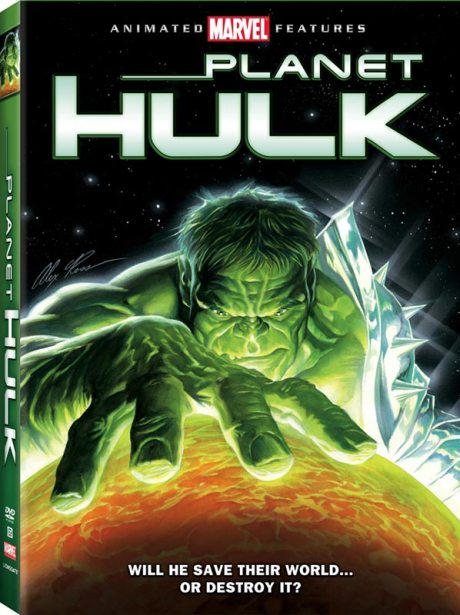 Planet Hulk DVD Art
